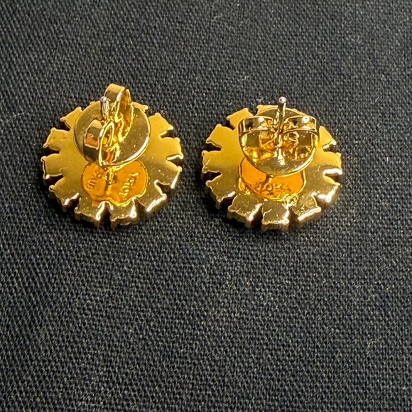 NWT Tory Burch MOONDANCE CRYSTAL STUD EARRINGS - Picture 11 of 12